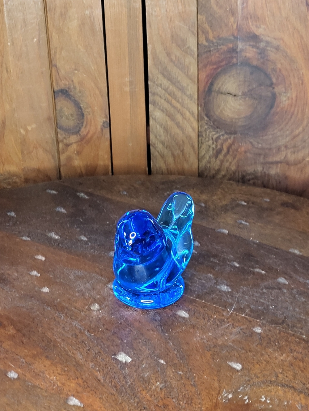 Leo Ward Blue Glass Bird - Picture 8 of 16